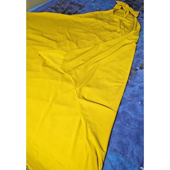 Women's ShortSleeve Maxi Dress, Size 58 in UAE or Size 24 in US - Mustard Yellow - Picture 8 of 13